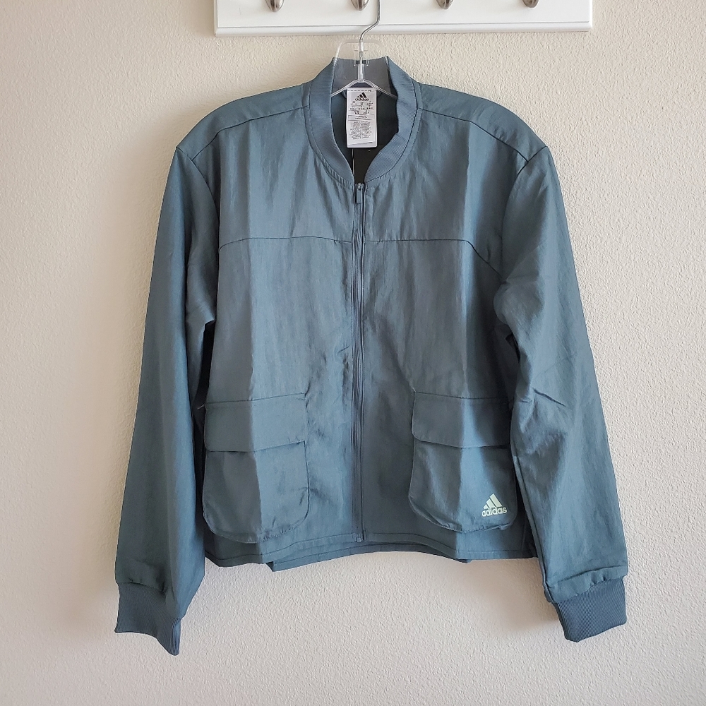 Adidas x Zoe Saldana track jacket size M New